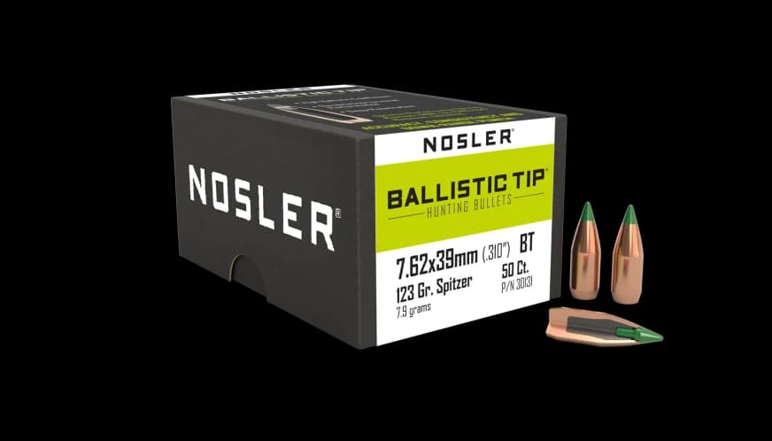 7.62x39mm 123gr Ballistic Tip Hunting (50ct)
