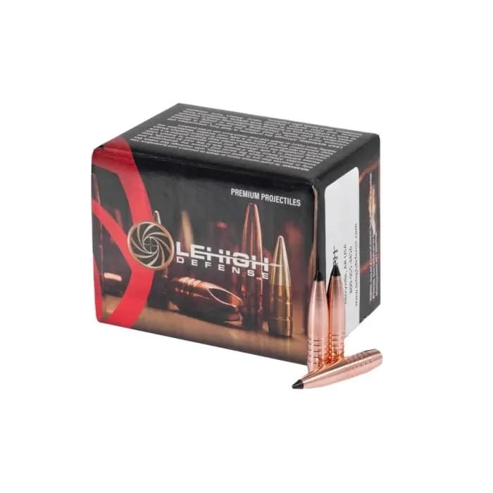 .264 Diameter, 120 Grain Tipped Maximum Expansion Bullets (50 Count)
