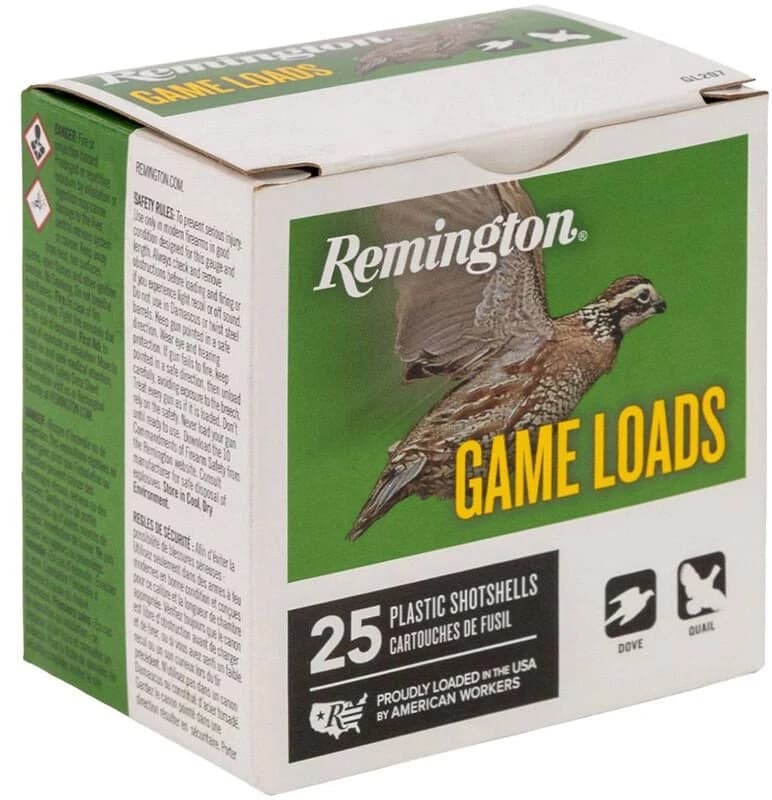 Game Load, 12 Gauge, 7.5 Shot, 2-3/4 in, 1 oz, 1290 fps — 25 Count