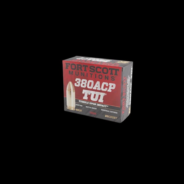 380 ACP TUI - 95Gr Solid Copper Ammo — 20 Count