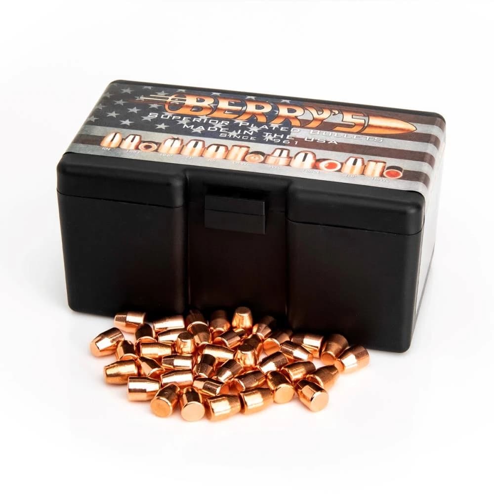 9mm (.356) 124gr Flat Point