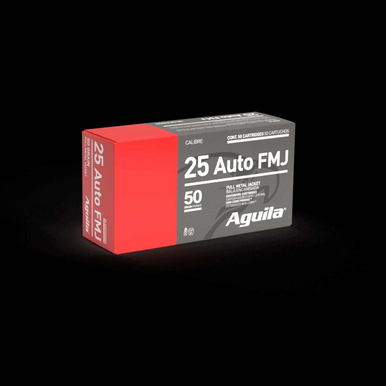 Aguila .25 AUTO FMJ 50 Grain