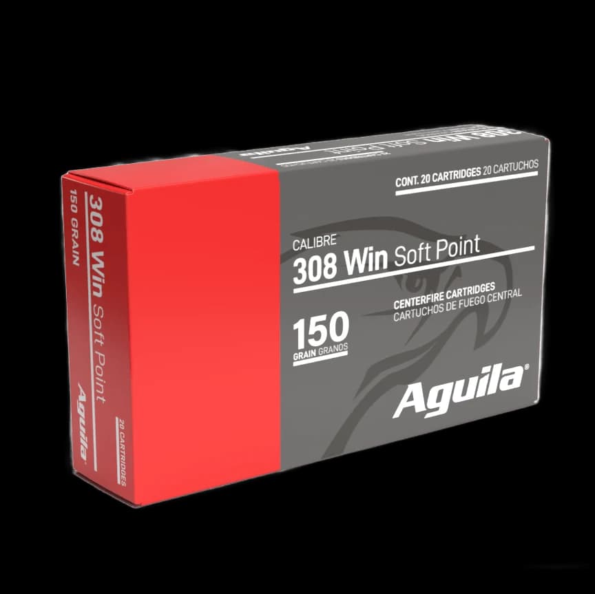 308 Winchester 150 GR SOFT POINT — 20 Count