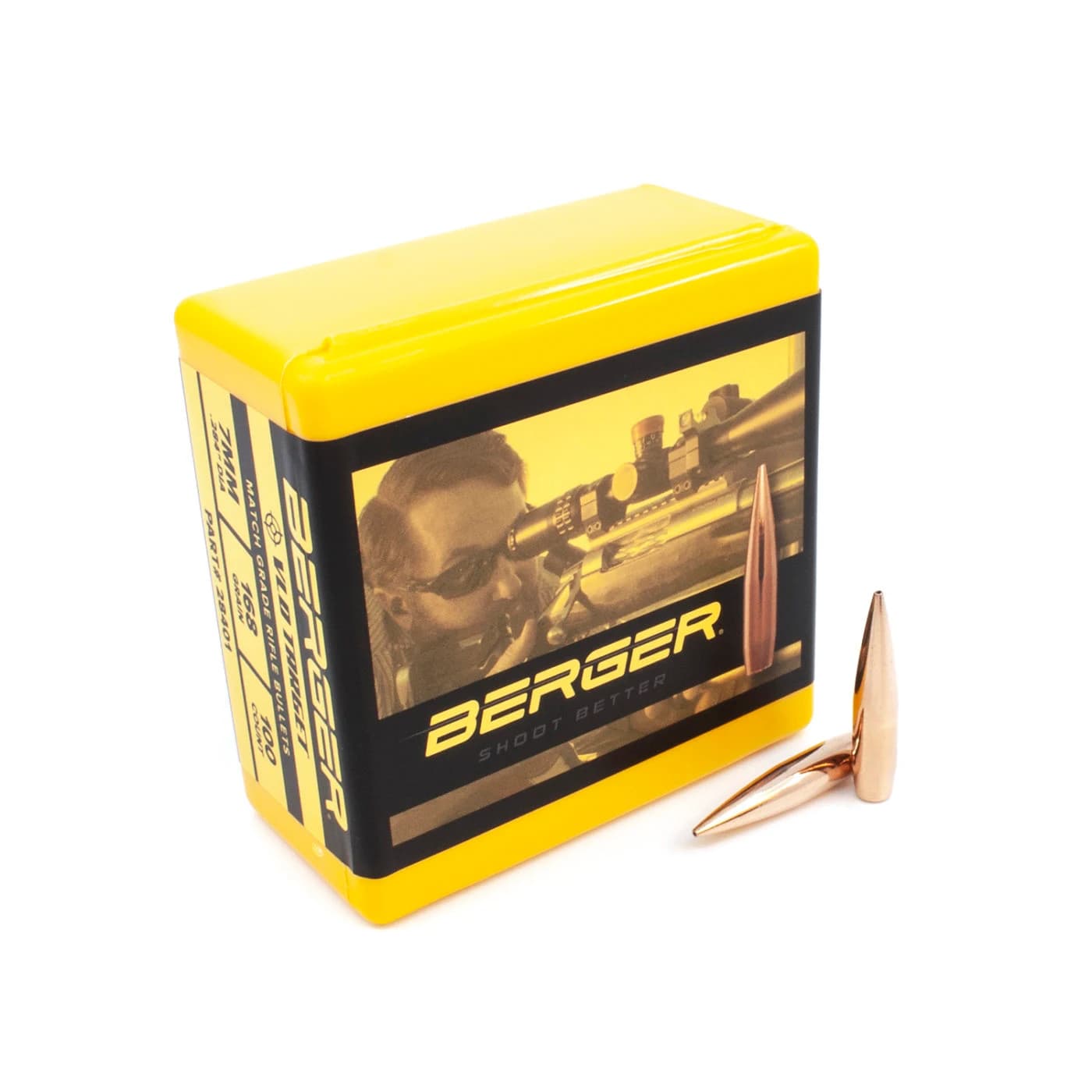 7 mm 168 Grain Very Low Drag (VLD) Target Rifle Bullet