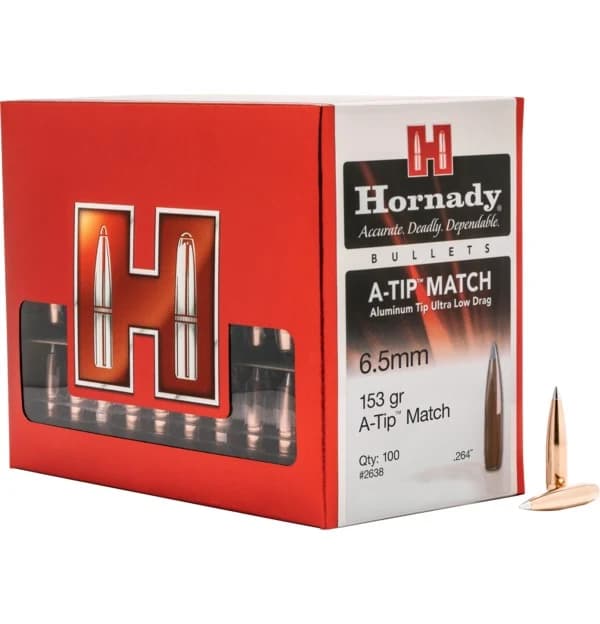 6.5mm .264 153 GR A-Tip Match