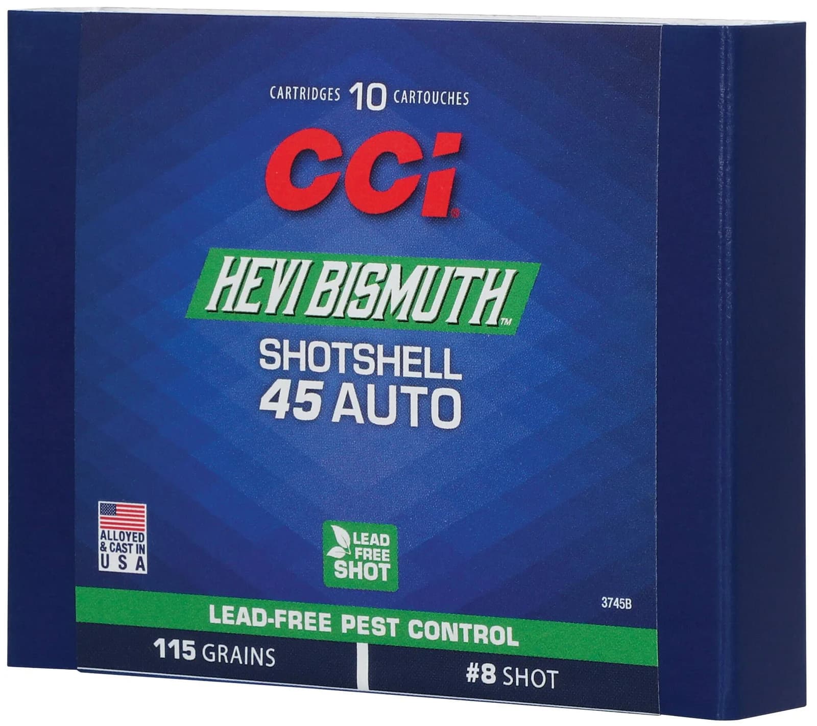 Pest Control Bismuth Shotshell, 45 ACP, 8 Shot, 1150 fps — 10 Count