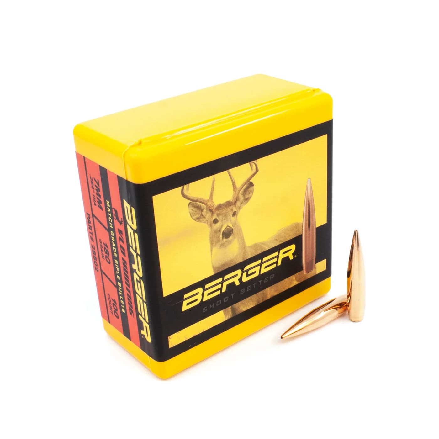 7 mm 180 Grain Very Low Drag (VLD) Hunting Rifle Bullet