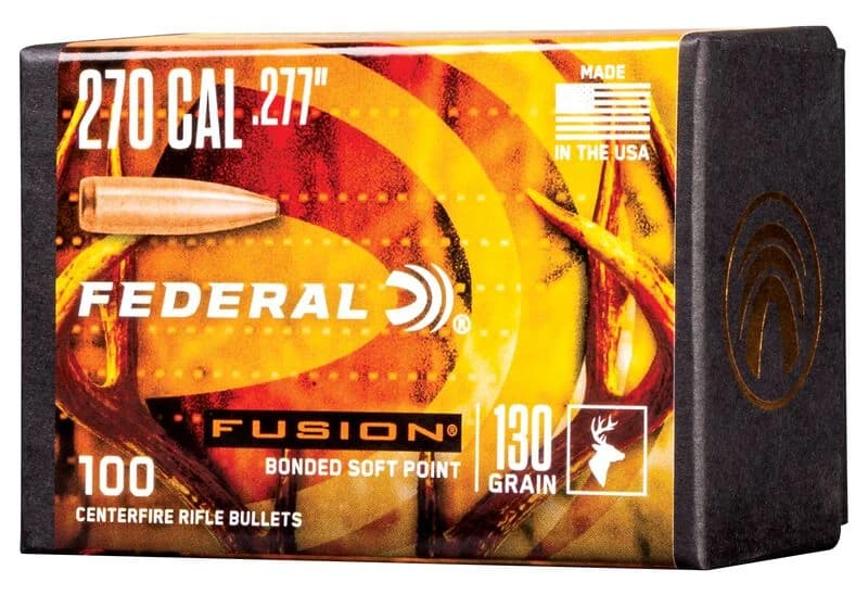 Fusion Component Bullet, .277, 130 Grain