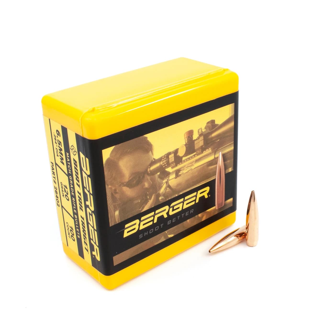6.5 mm 120 Grain BT Target Rifle Bullet