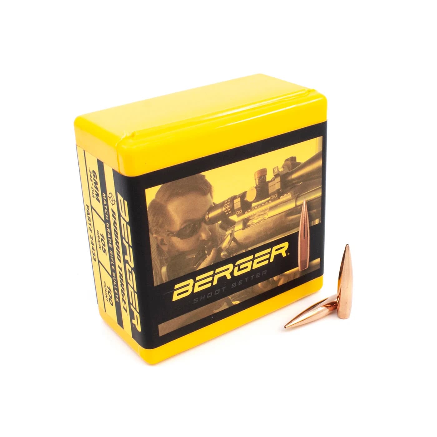 6 mm 105 Grain Hybrid Target Rifle Bullet