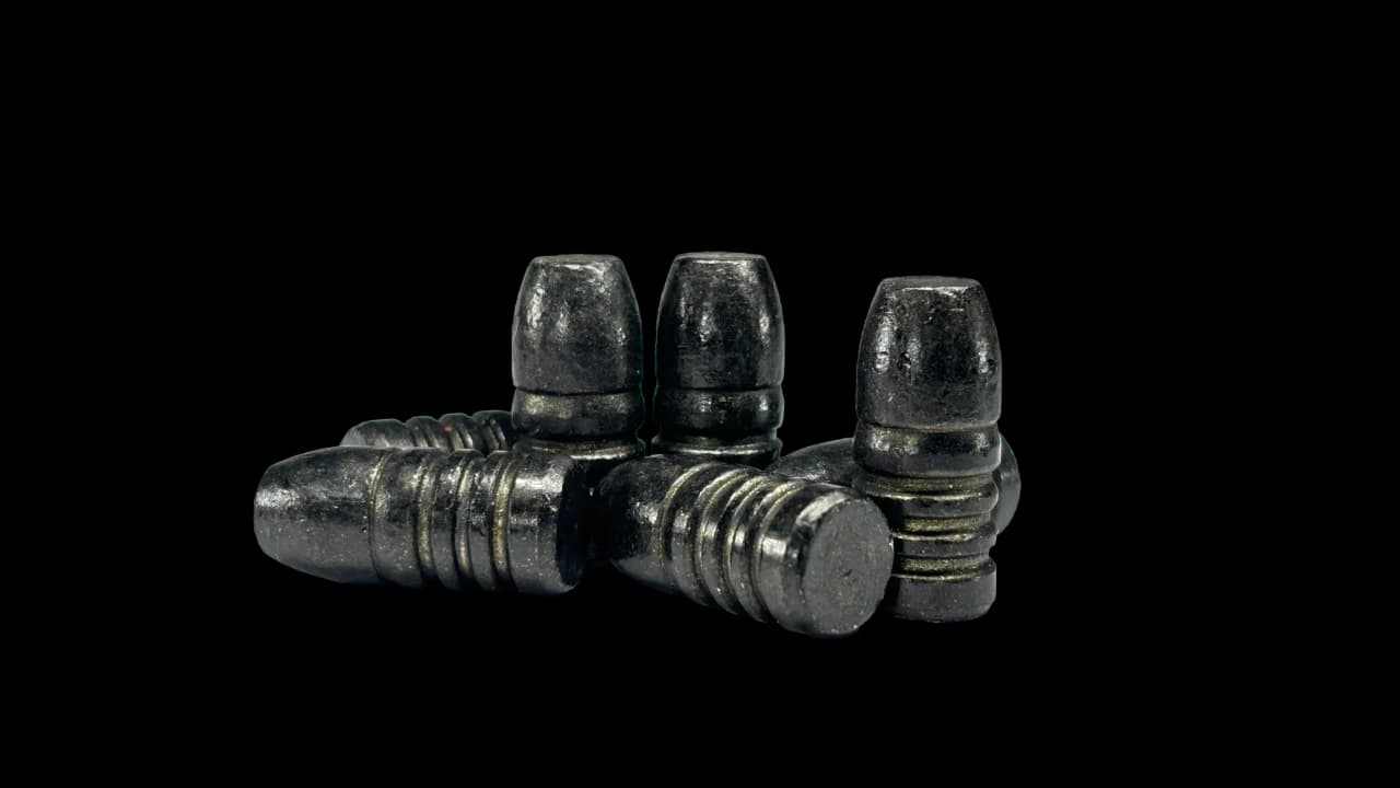 45-70 405 Grain RNFP – COATED BLACK SIZED .459