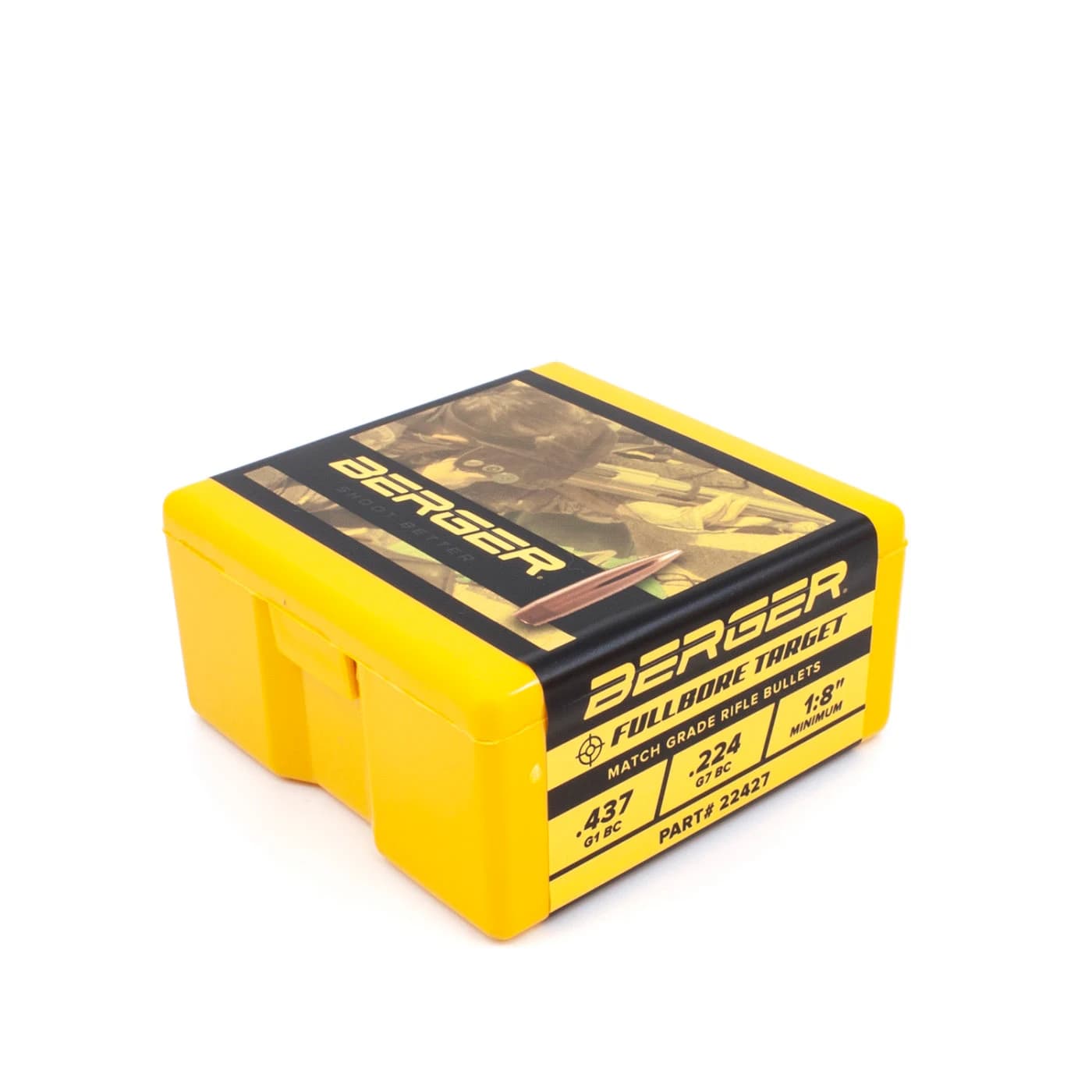 22 Caliber 80.5 Grain FULLBORE Target Rifle Bullet