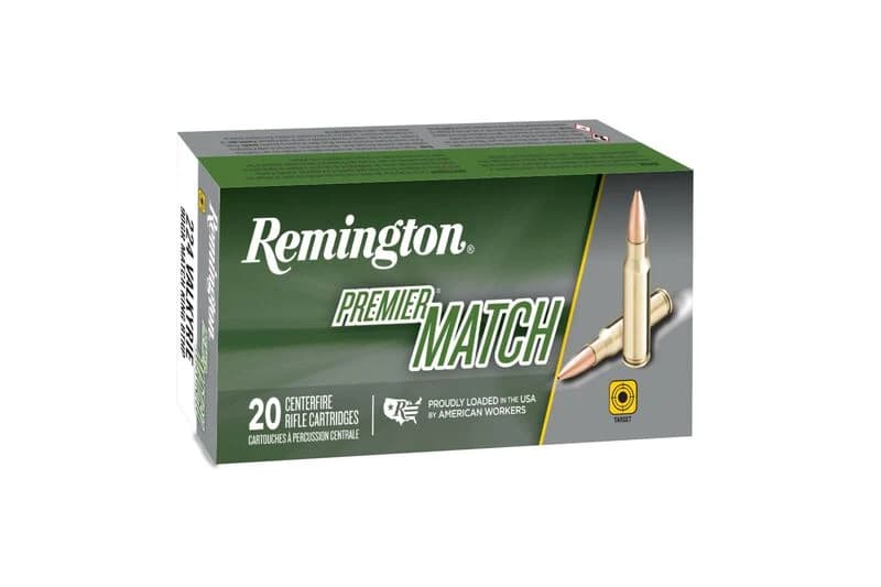 Remington Premier Match, 224 Valkyrie, 90 Grain, MatchKing Open Tip Match, 2700 fps