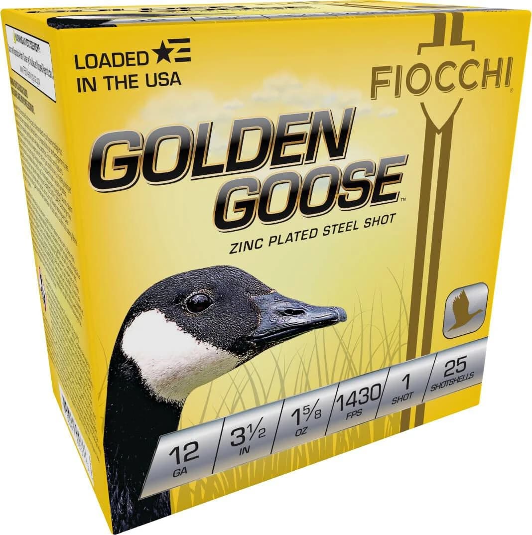 Golden Goose, 12 Gauge, 1 Shot, 3-1/2 in, 1 5/8 oz, 1430 fps — 25 Count