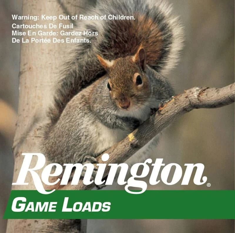 Remington Game Load, 12 Gauge, 6 Shot, 2-3/4 in, 1 oz, 1290 fps