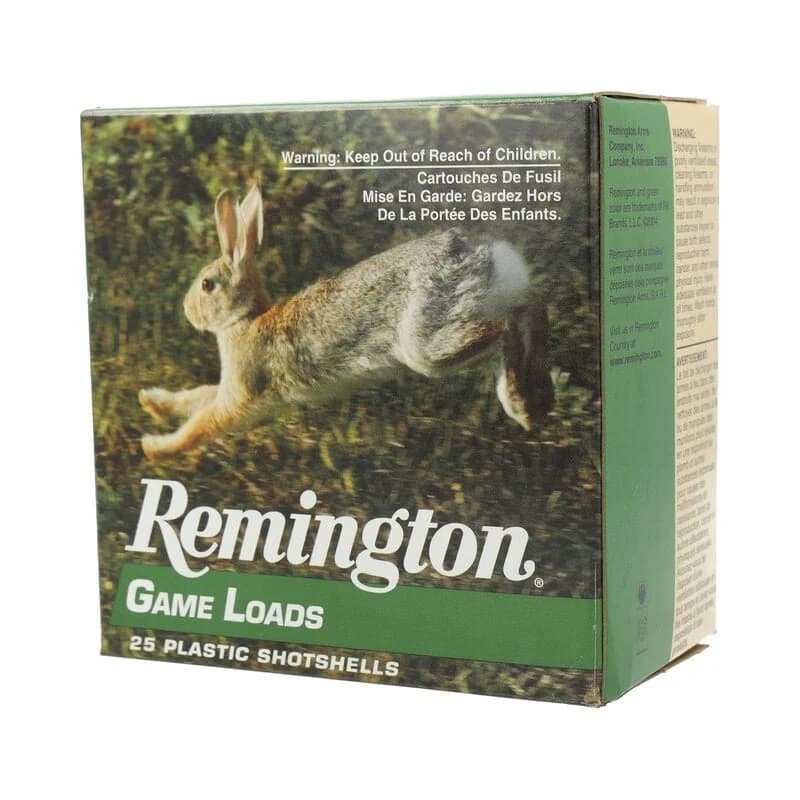 Remington Game Load, 12 Gauge, 6 Shot, 2-3/4 in, 1 oz, 1290 fps