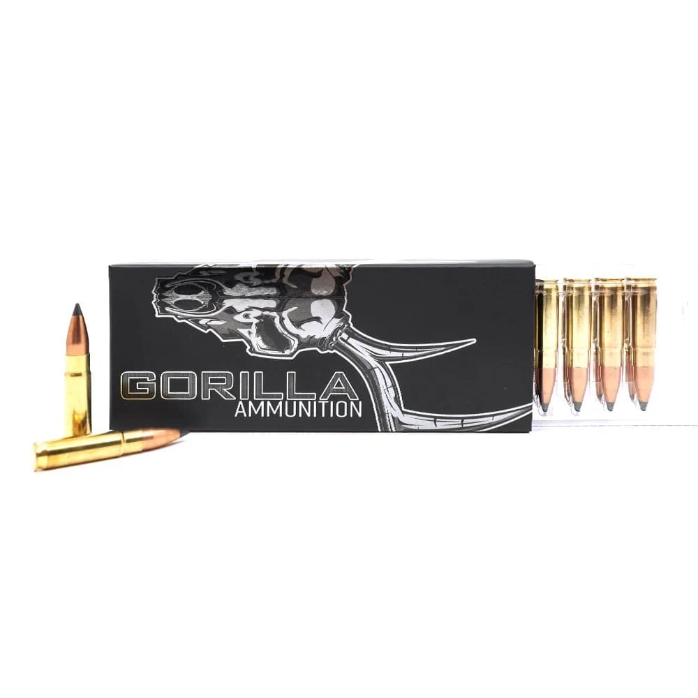 Gorilla Ammunition .300 Blackout 110gr Nosler Varmageddon – 20 Round Box