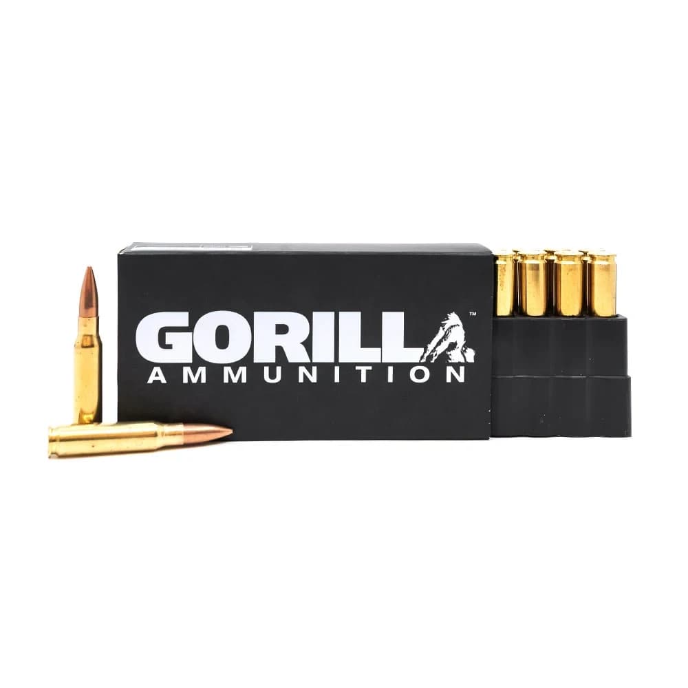 Gorilla Ammunition 308 Winchester 175gr Sierra MatchKing - 20 Round Box