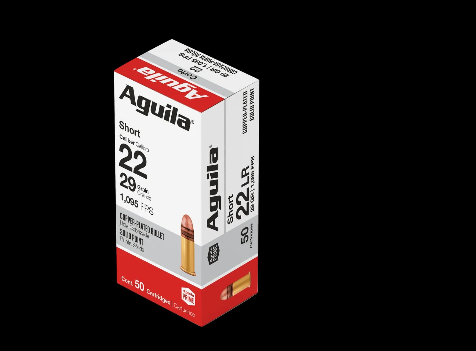 Aguila .22 Short HV SP 29 Grain — 50 Count