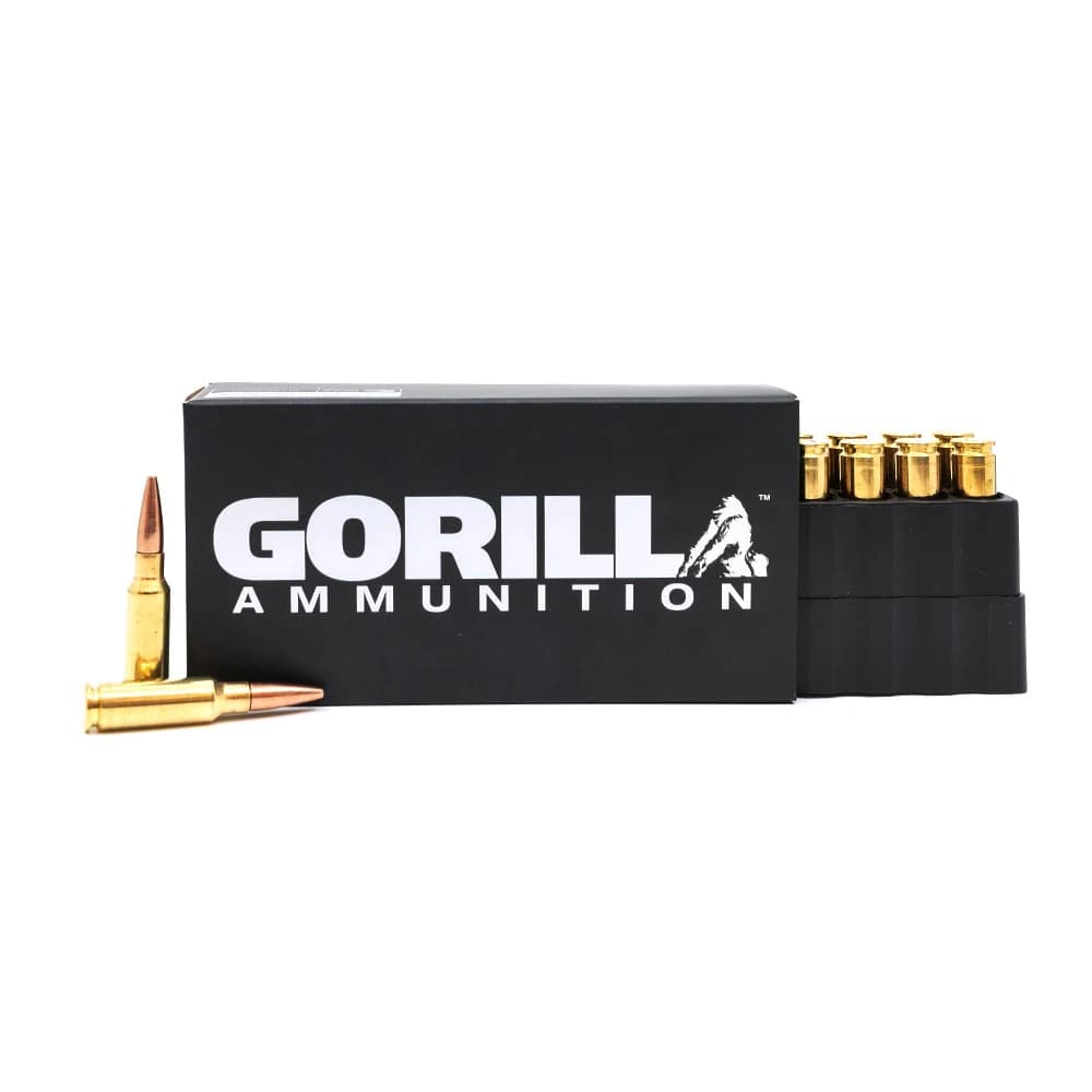 Gorilla Ammunition 6.5 Grendel 85gr, Punisher Series – Fracturing- 20 Round Box