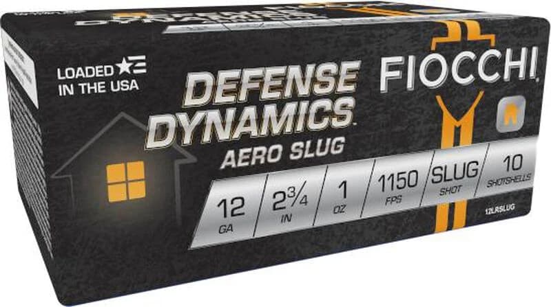 Defense Dynamics Low Recoil Aero Slug 12 Gauge — 10 Count