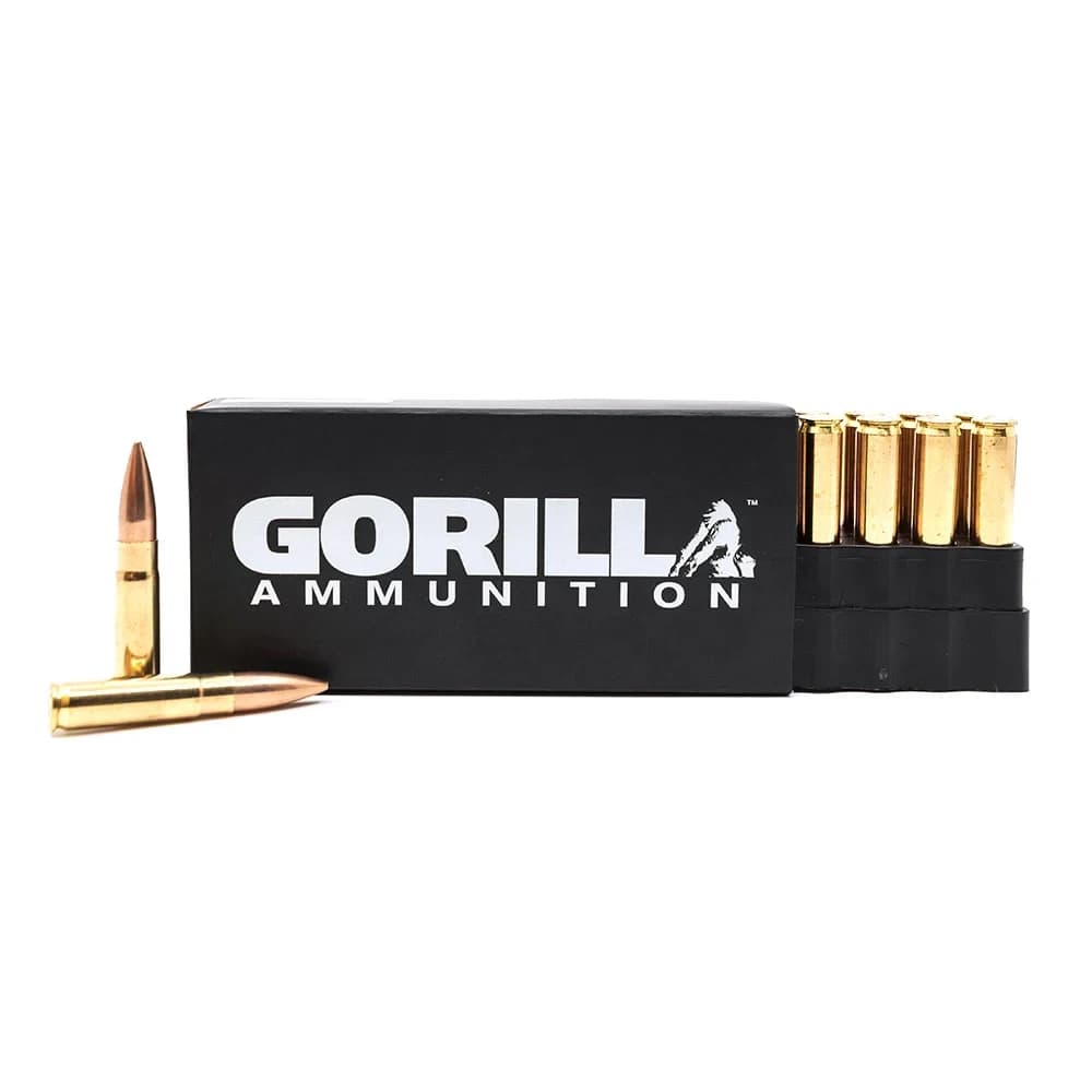 Gorilla Ammunition .300 Blackout Subsonic 220gr Sierra MatchKing - 20 Round Box