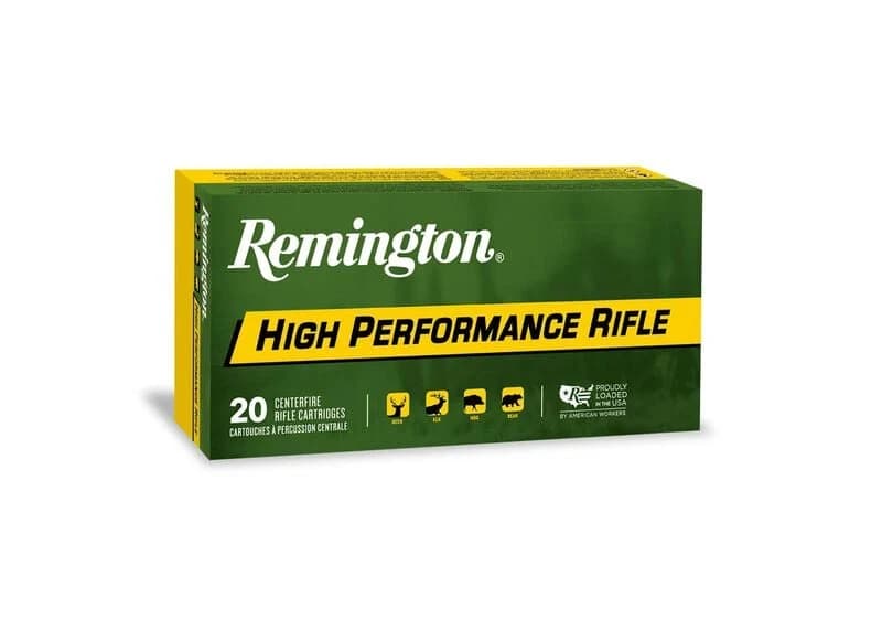 Remington High Performance Rifle, 220 Swift, 50 Grain, Pointed Soft Point, 3780 fps