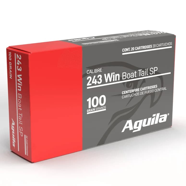 243 WIN 100 GR BOAT TAIL SP — 20 Count