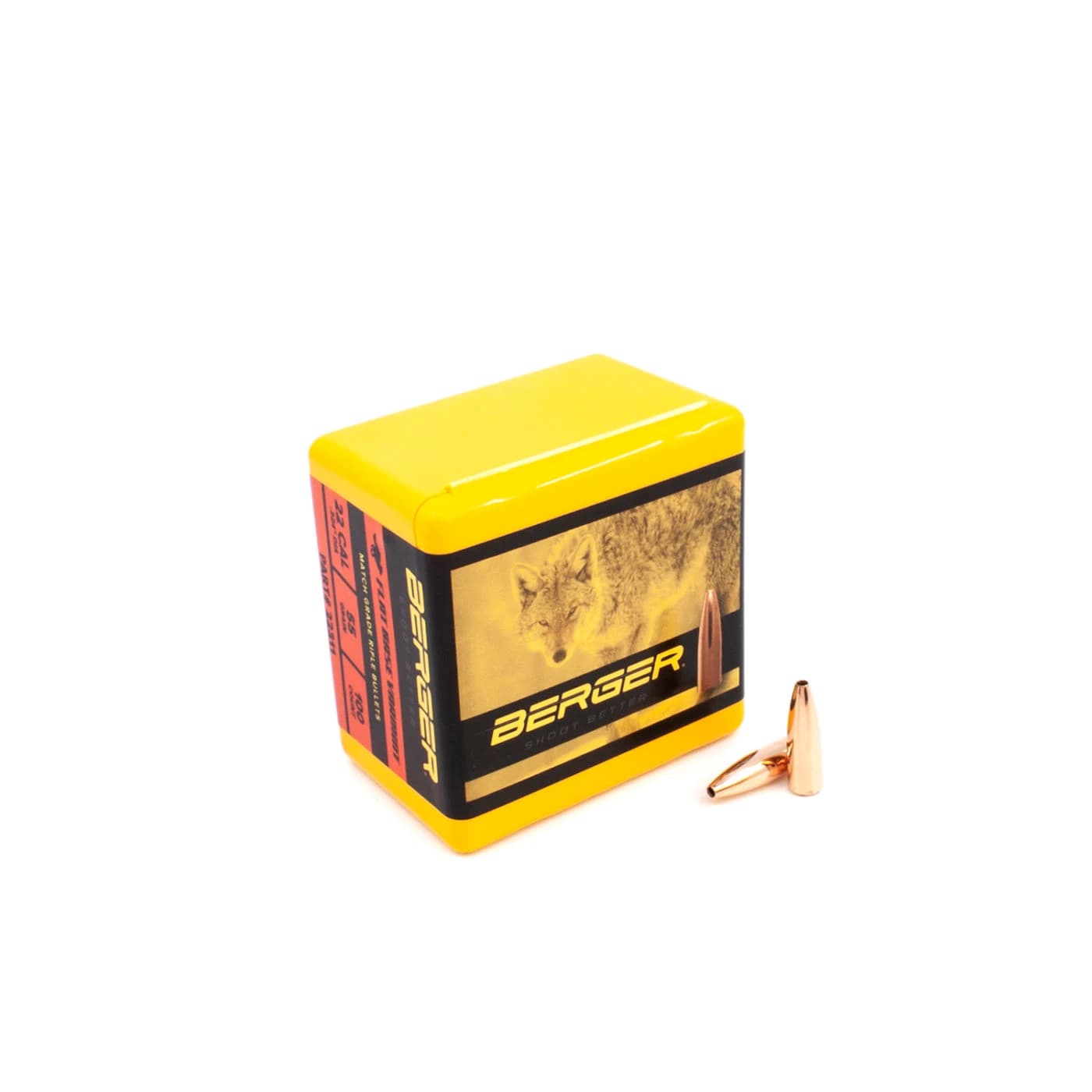 22 Caliber 55 Grain FB Varmint Rifle Bullet
