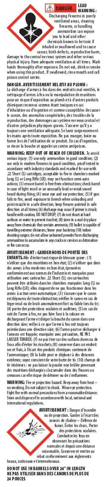 CCI CB, 22 Short, 29 Grain, Lead Round Nose, 710 fps