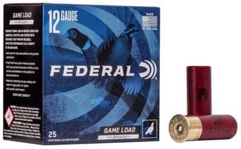 Game Load Upland Hi-Brass, 12 Gauge, 7.5 Shot, 2-3/4 in, 1 1/4 oz, 1330 fps — 25 Count