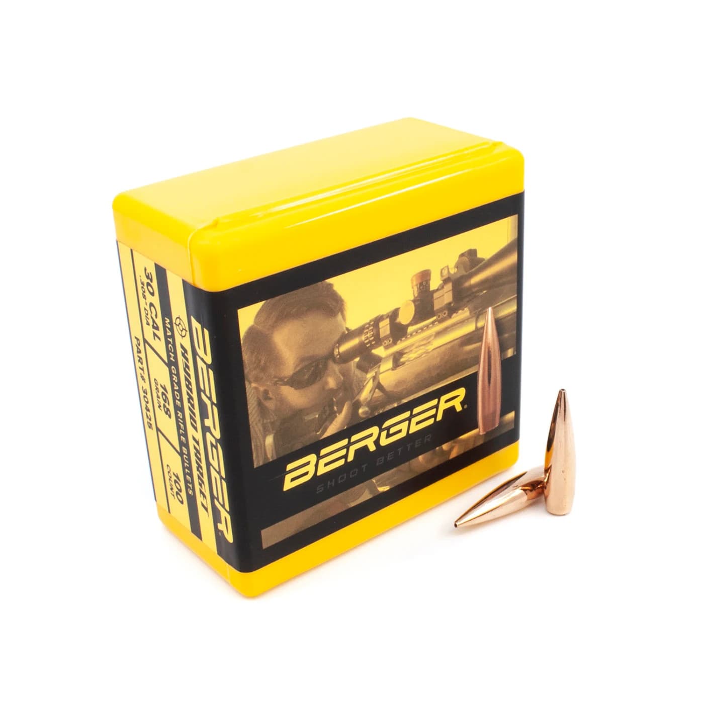 30 Caliber 168 Grain Hybrid Target Rifle Bullet