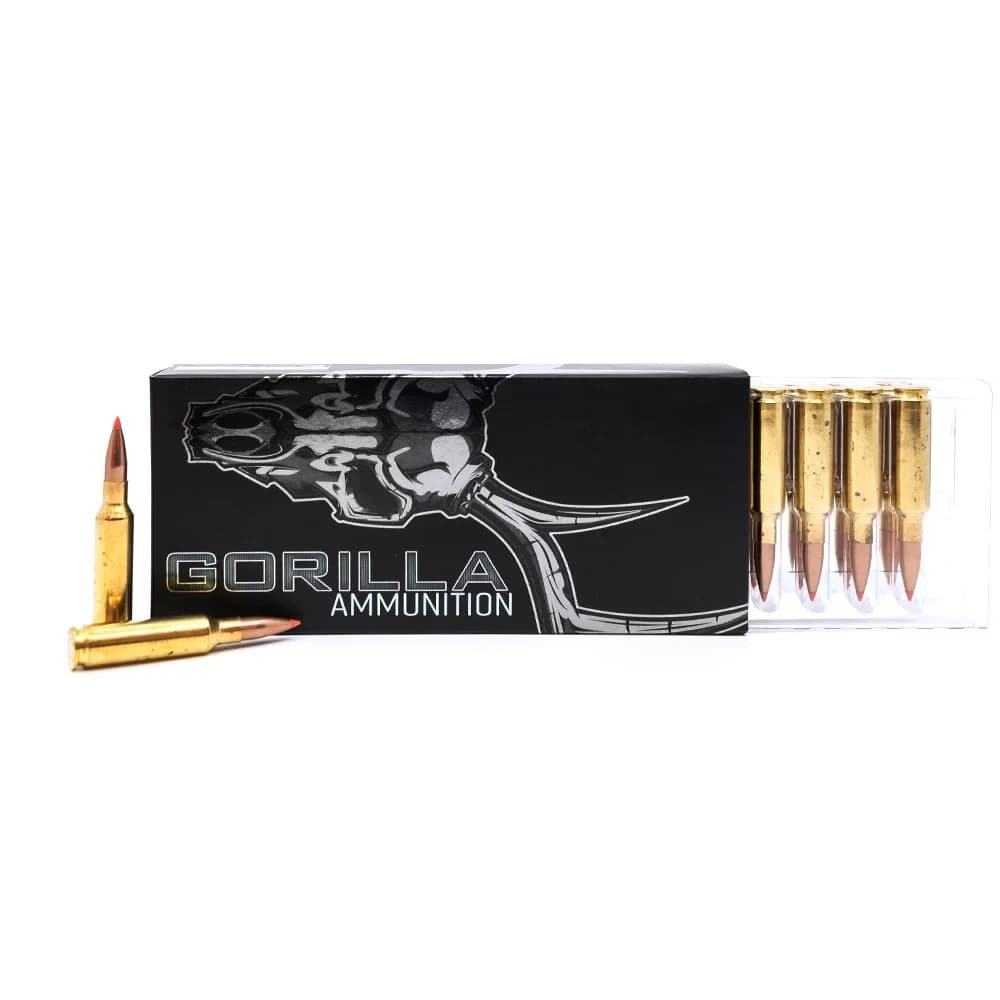 Gorilla Ammunition 6.5 Creedmoor 100gr Hornady A-MAX - 20 Round Box