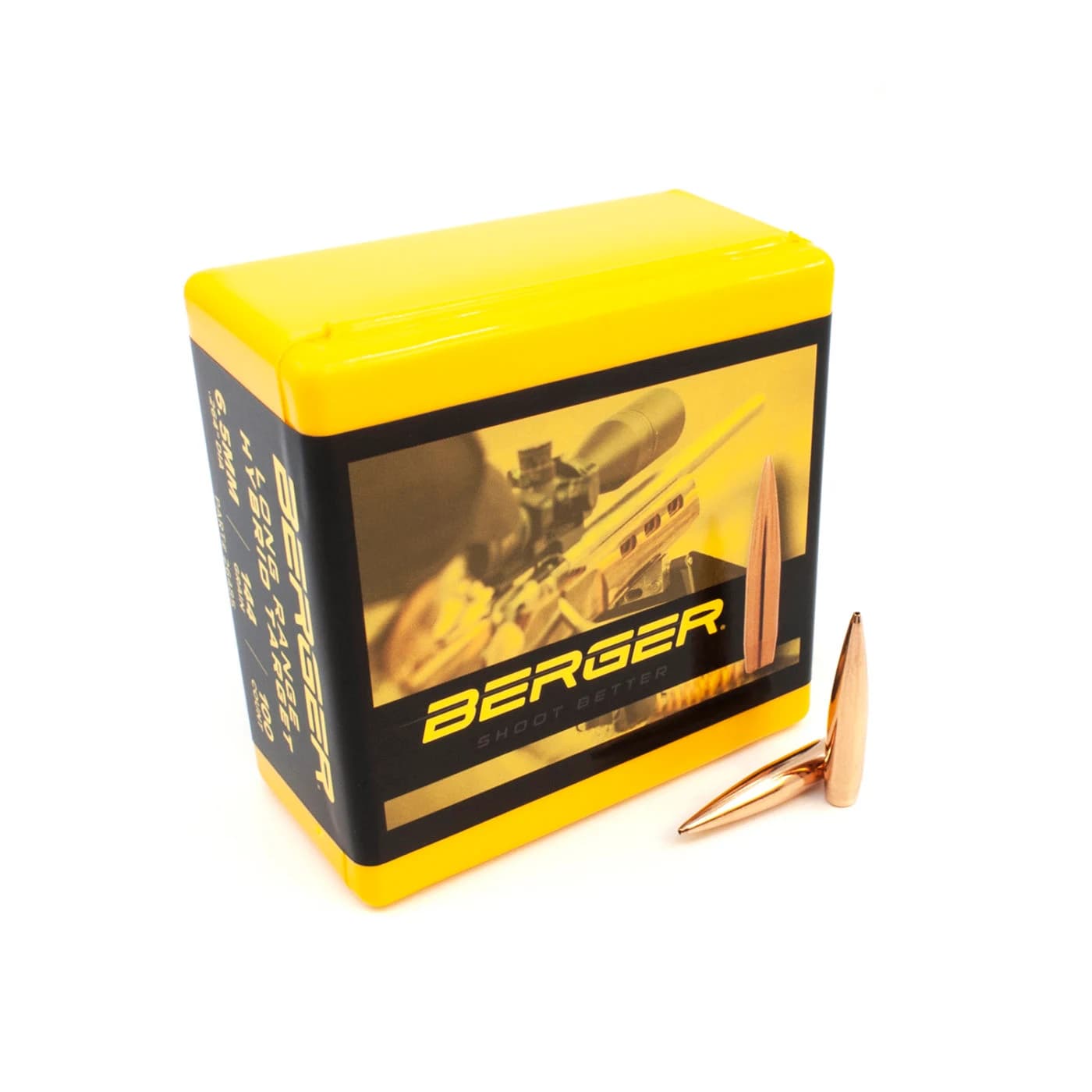 6.5 mm 144 Grain Long Range Hybrid Target Rifle Bullet