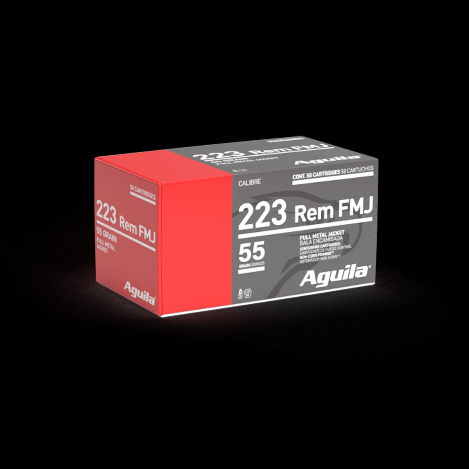 Aguila .223 Rem FMJ 55 Grain