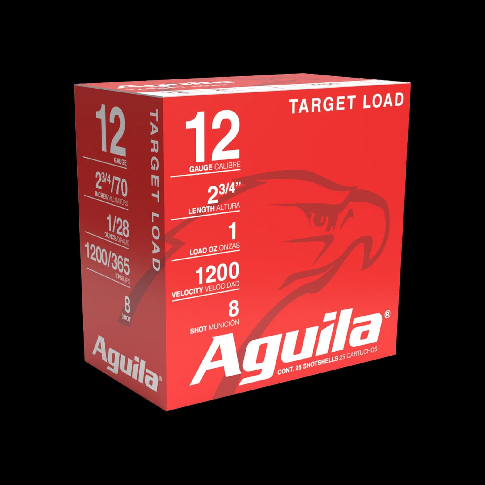 Aguila 12GA 1 Oz 8 Shot — 25 Count