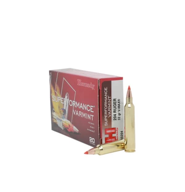 Hornady 204 Ruger 32 gr V-MAX Superformance