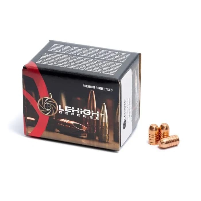 .400 Diameter, 190 Grain Wide Flat Nose Bullets (50 Count)