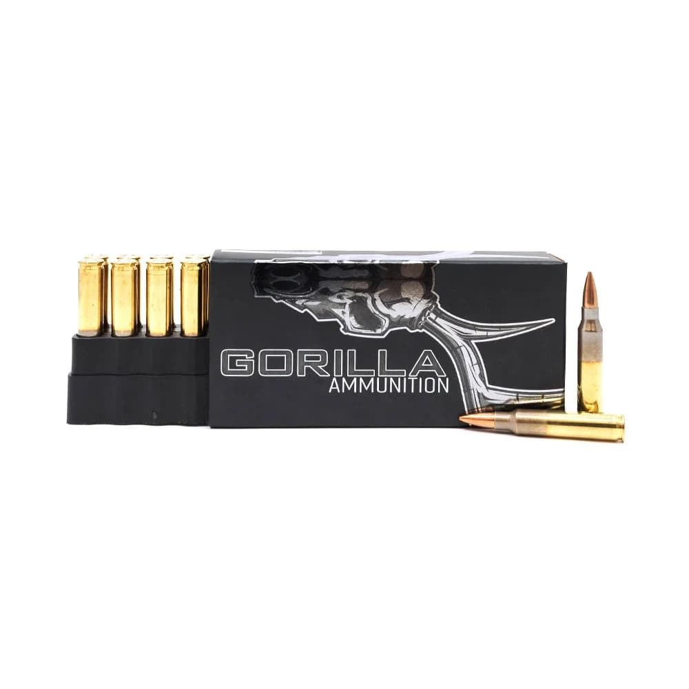 Gorilla Ammunition .223 REM 69gr Sierra Matchking – 20 Round Box