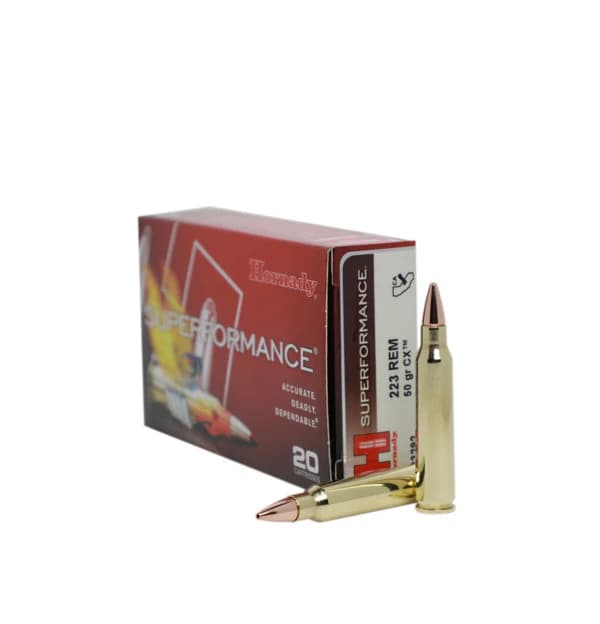 Hornady 223 Rem 50 gr CX Superformance
