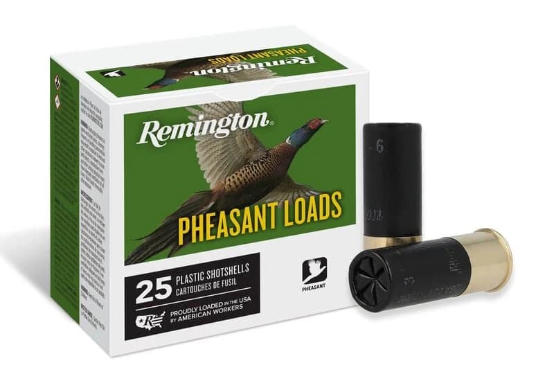 Pheasant Load, 12 Gauge, 5 Shot, 2-3/4 in, 1 1/4 oz, 1330 fps — 25 Count