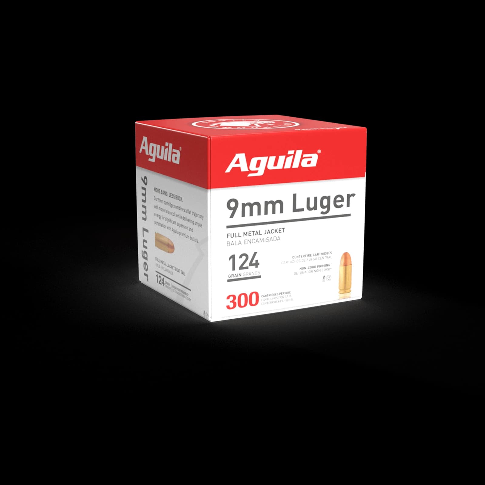 Aguila 9mm FMJ 124 Grain