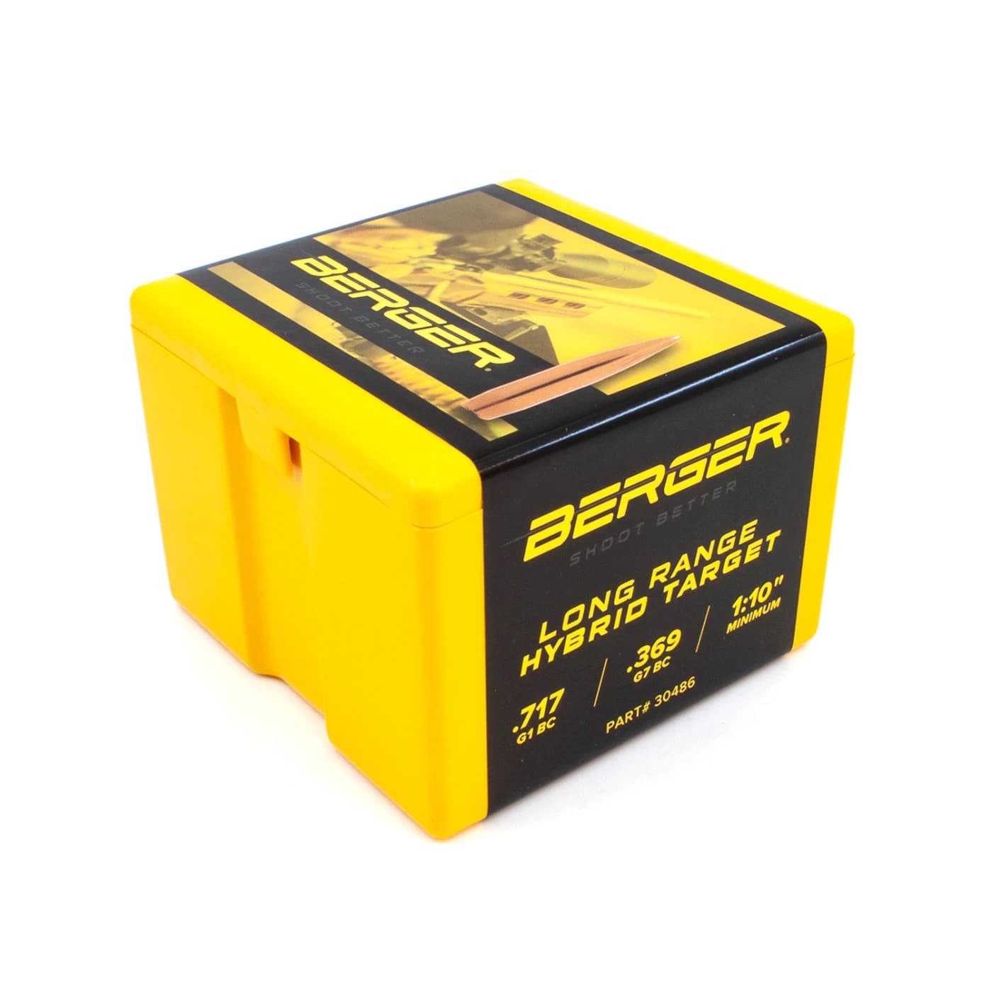 30 Caliber 220 Grain Long Range Hybrid Target Rifle Bullet