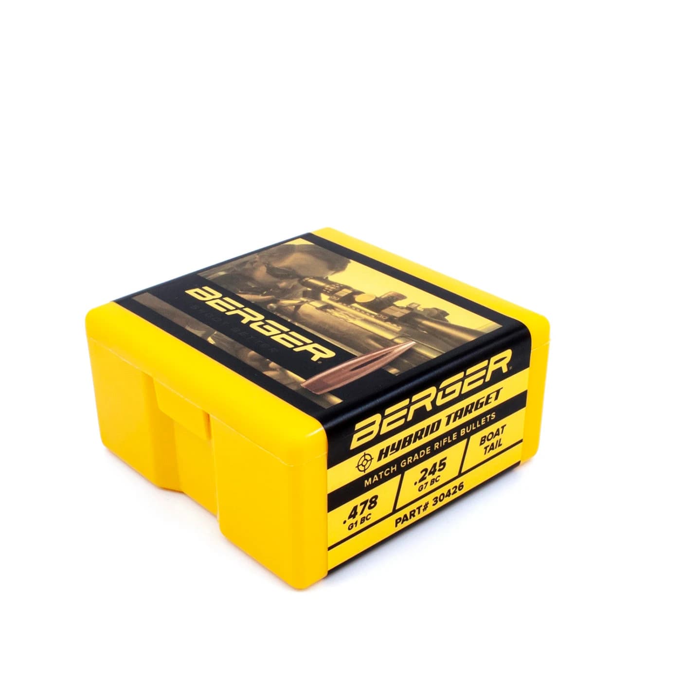 30 Caliber 155 Grain Hybrid Target Rifle Bullet