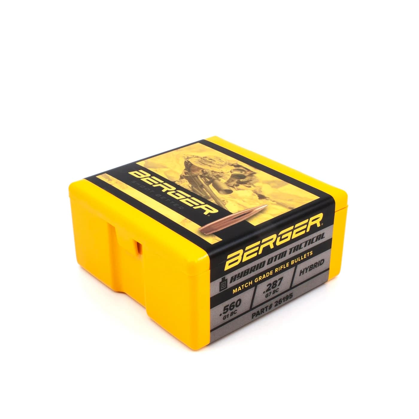 6.5 mm 130 Grain AR Hybrid OTM Tactical Rifle Bullet