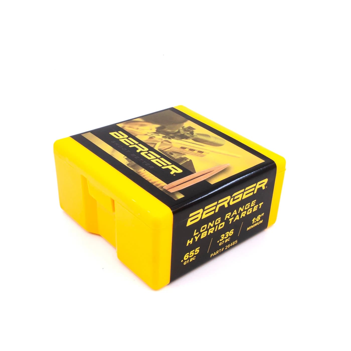 6.5 mm 144 Grain Long Range Hybrid Target Rifle Bullet