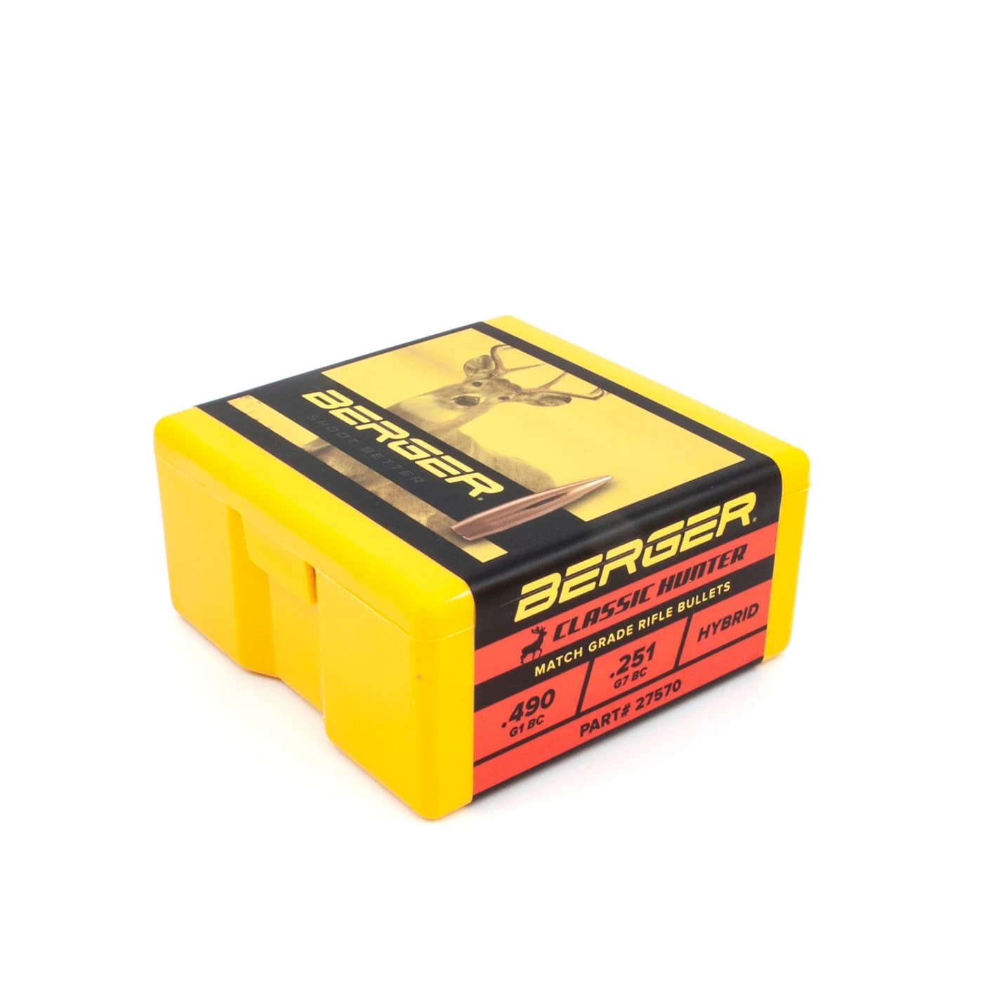 270 Caliber 130 Grain Classic Hunter Rifle Bullet