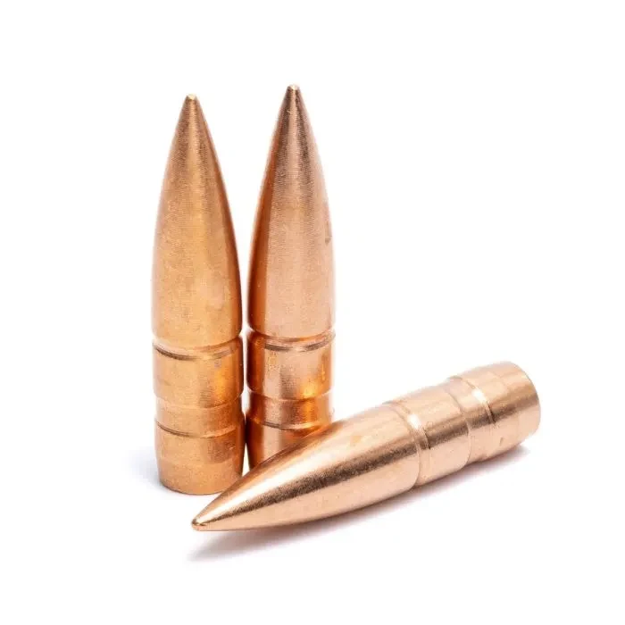 .264 Diameter, 110 Grain Match Solid Bullets (50 Count)