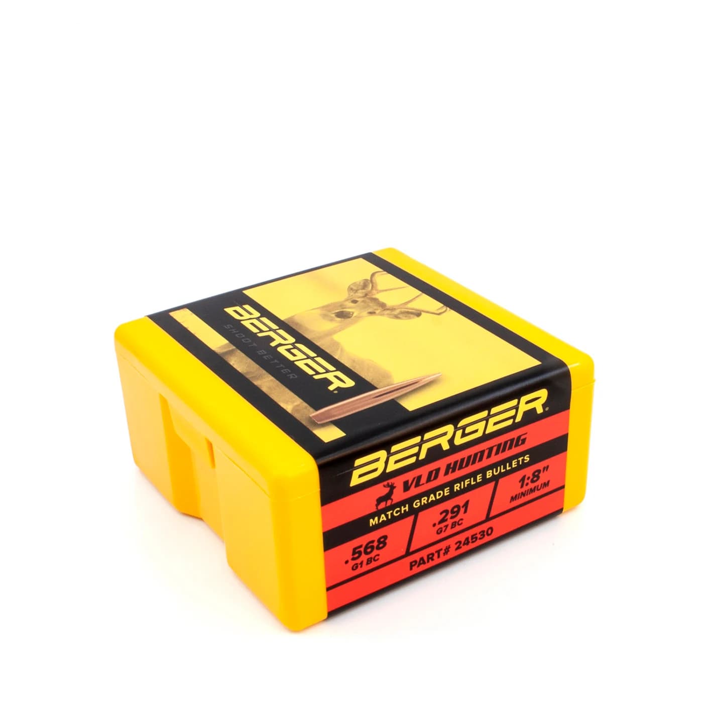 6 mm 115 Grain Very Low Drag (VLD) Hunting Rifle Bullet