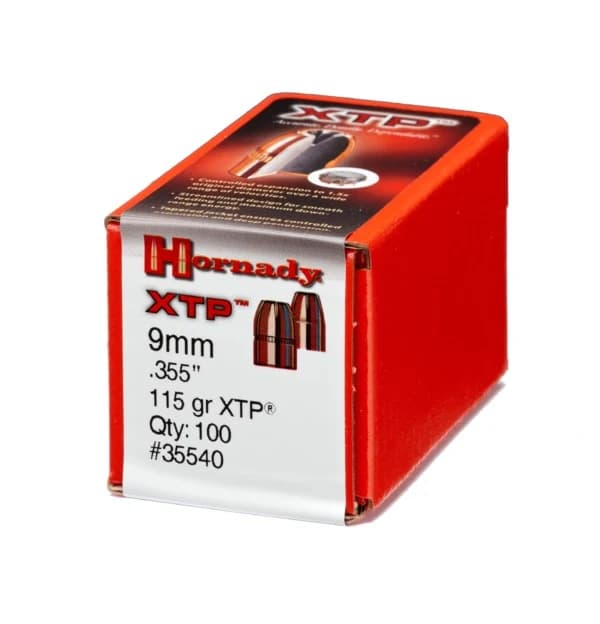 9mm .355 115 GR XTP